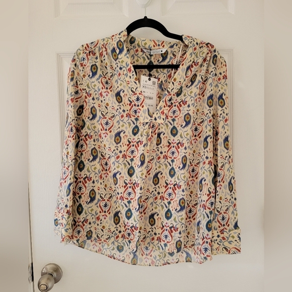Zara Printed Shirt NEW - Picture 4 of 9